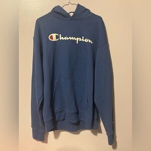 Champion Authentic Logo Hoodie Men’s Size L